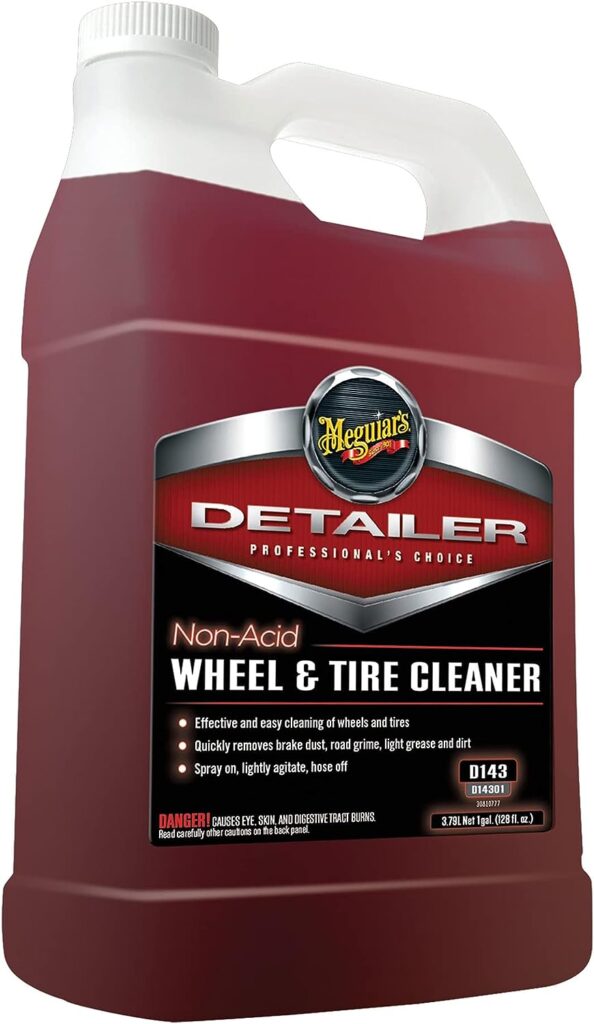 MEGUIAR'S D14301 Non Acid Tire & Wheel Cleaner